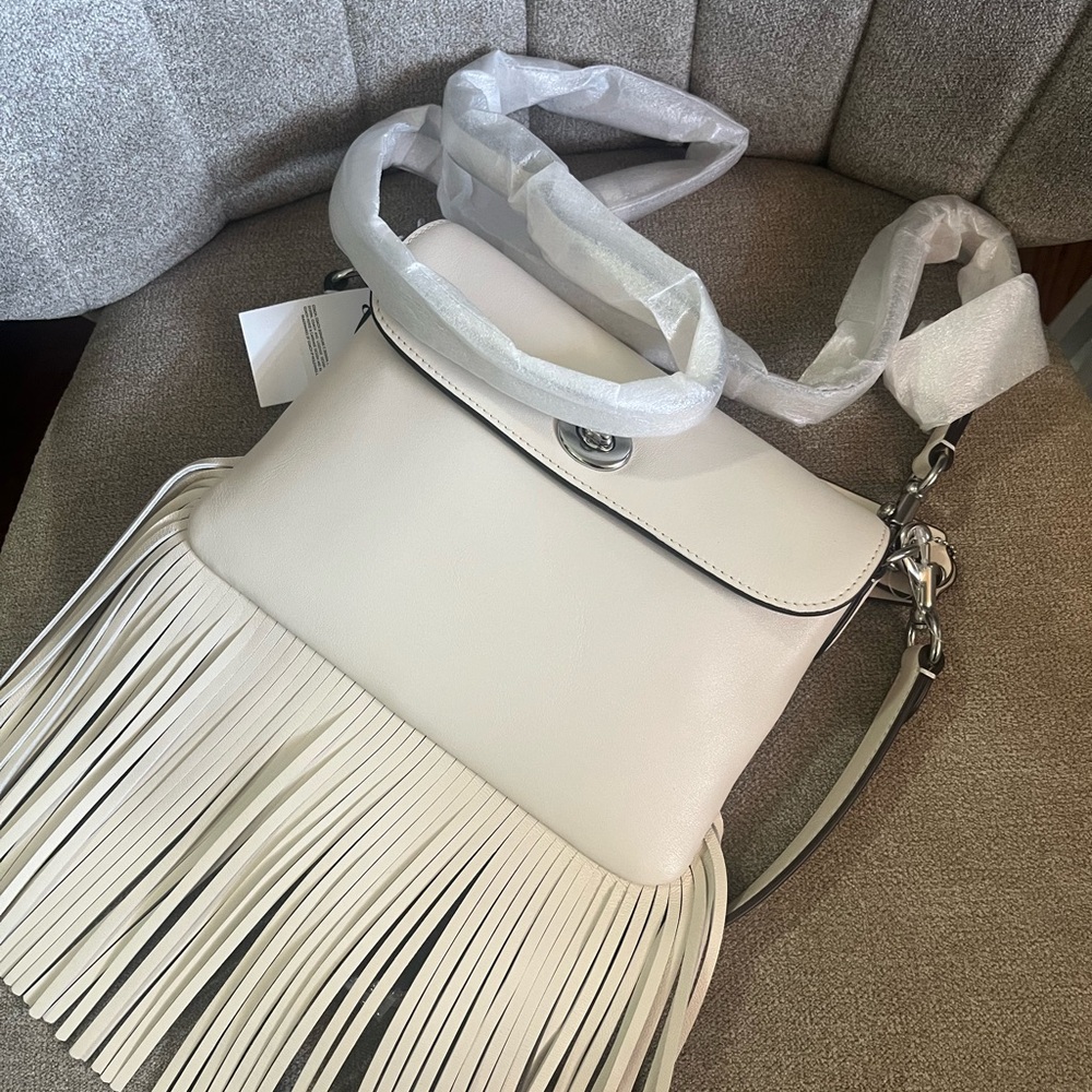 Coach fringe bag
